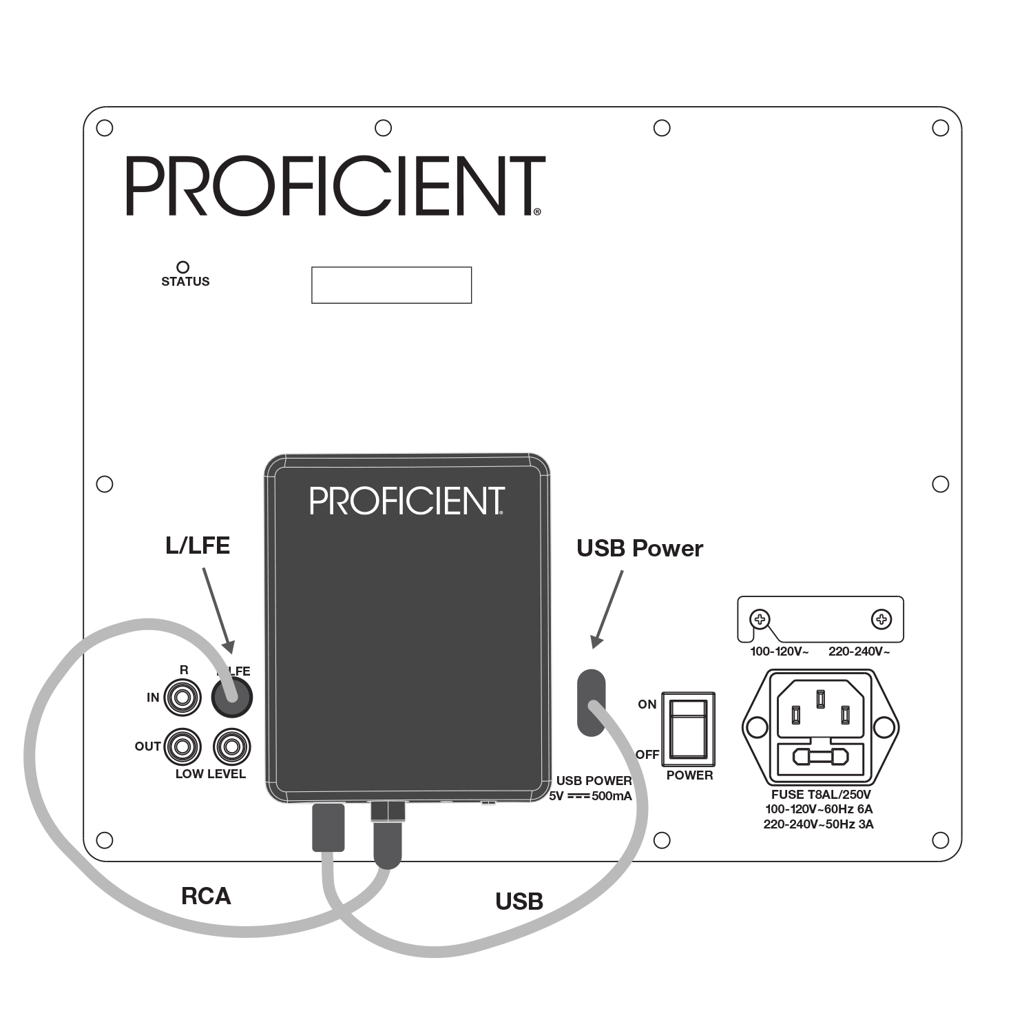 PASWIRSUBKITUS Wireless Subwoofer Kit Proficient